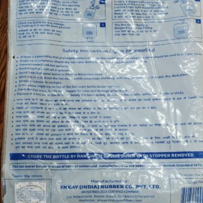 hot water bag back